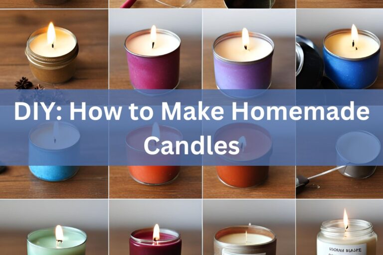 DIY: How to Make Homemade Candles