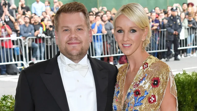 Julia Carey and husband James Corden