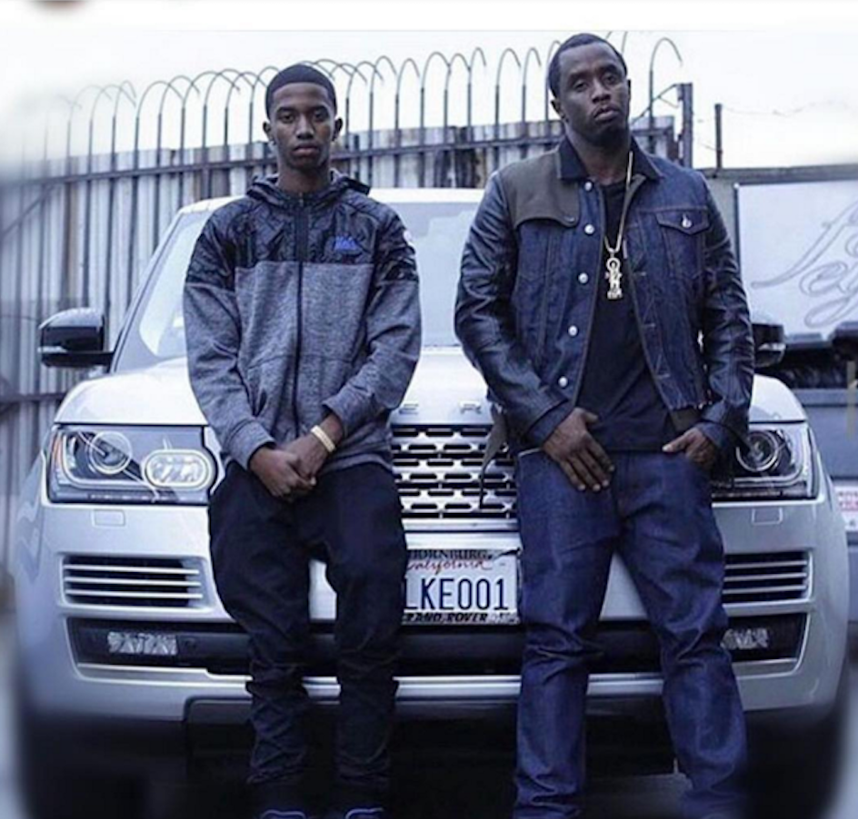 christian casey combs with daddy diddy